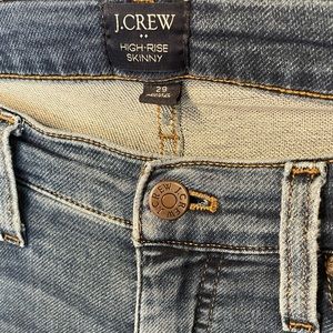 J. Crew High Rise Skinny